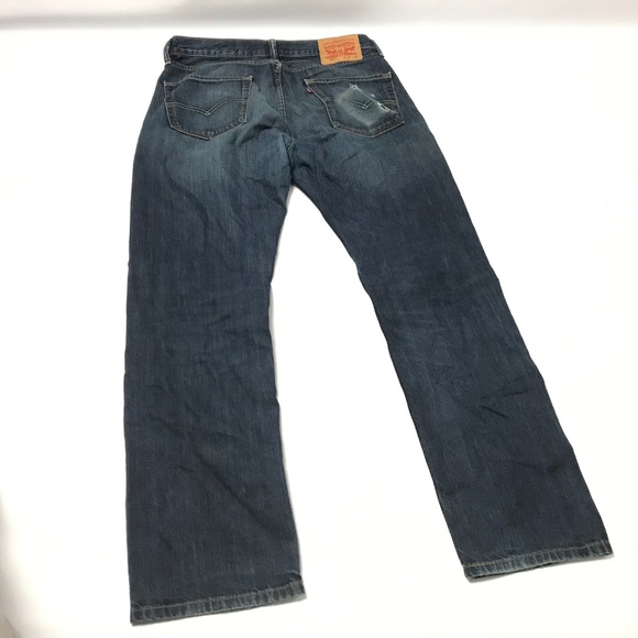 Levi's Jeans Levis Strauss Co 55 Mens Jeans High Rise Blue Poshmark